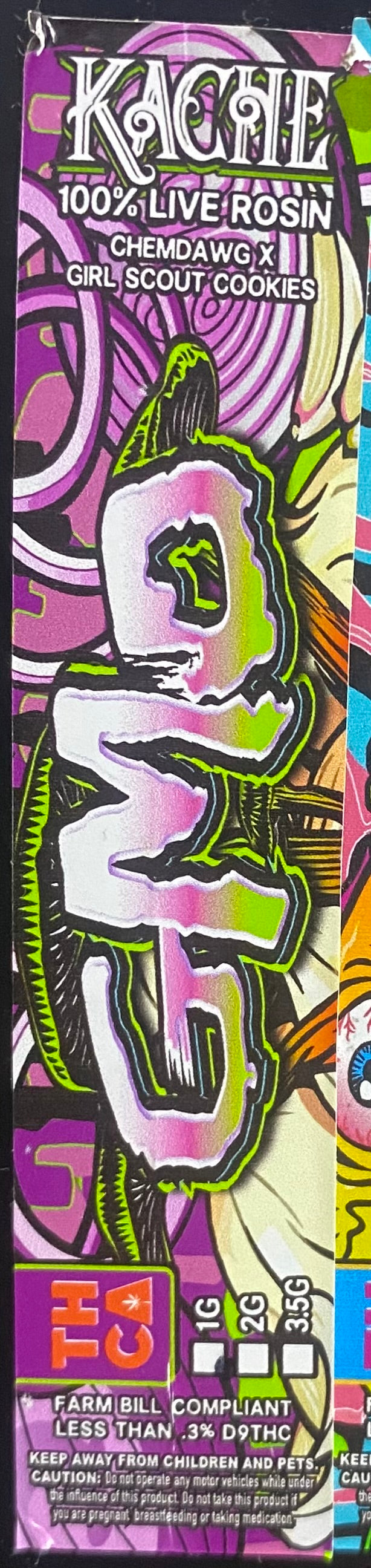 THCa Live Hash Rosin