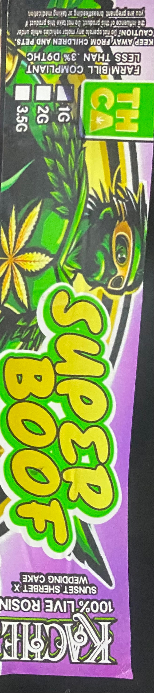 THCa Live Hash Rosin